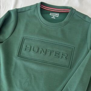 Hunter Forest Green Crewneck Sweatshirt S